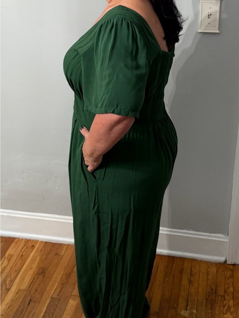 Old Navy Deep Green Jumpsuit - Picture 5 of 10